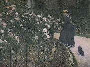 Gustave Caillebotte Some Rose in the garden oil painting picture wholesale